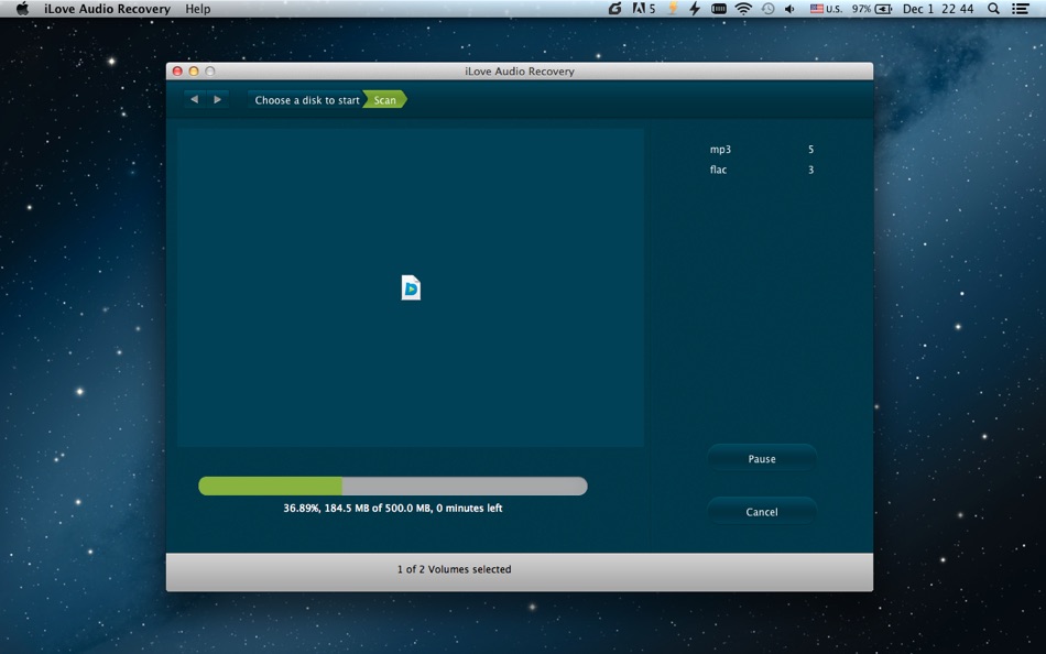#2. iLove Audio Recovery (macOS) 由: 平 吕