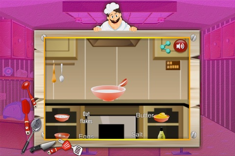 Cheesy Waffles Cooking screenshot 3