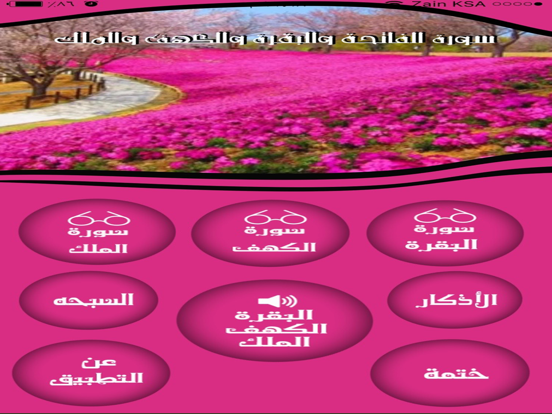 Screenshot #4 pour سورة البقرة والكهف والملك ـ عايدة حميد الحكماني
