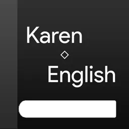Karen-English dictionary app icon