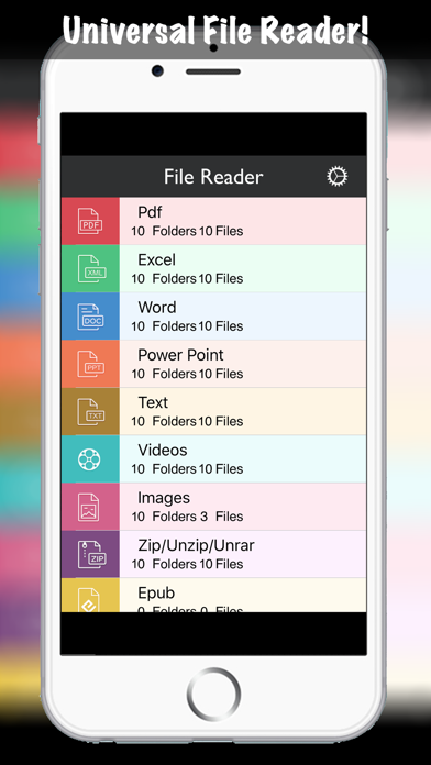 Screenshot #1 pour Document File Reader Pro - PDF Viewer and Doc Opener to Open, View, and Read Docs