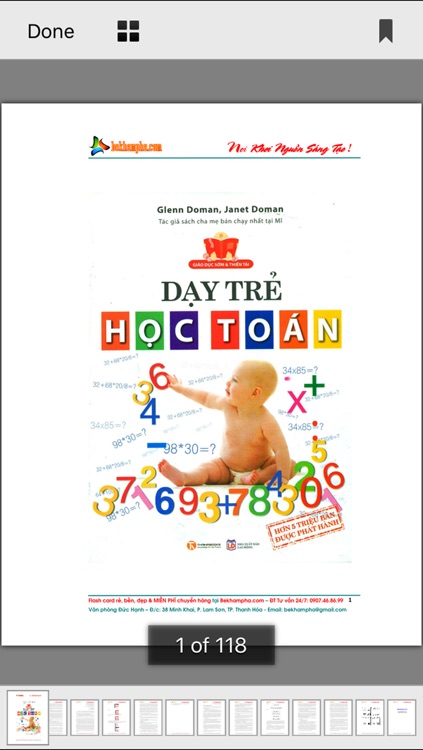 Giáo Dục Sớm - Phương Án 0 Tuổi