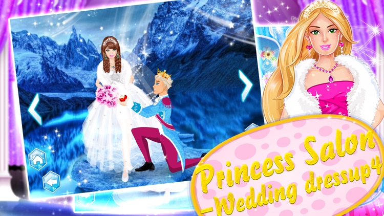Princess Salon-Wedding dressup4