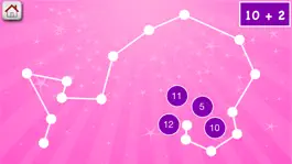 Game screenshot Math Dots(Fairy Princess): Connect The Dot Puzzle Game/ Flashcard Drills App for Addition & Subtraction apk