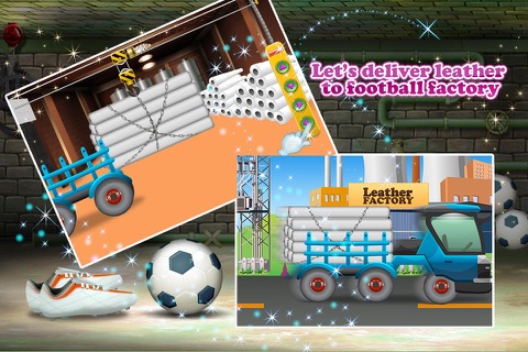 Football Factory – Soccer ball maker & simulator game for kids screenshot 2