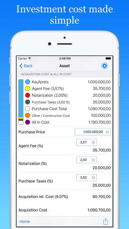 ImmoByte Home Mortgage Calculator helps you compare loan terms, interest rates and more to find the best deal. screenshot-4