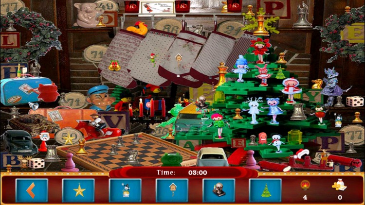 Hidden Objects Santa's House
