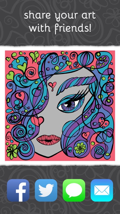 PrismaJoy Coloring Book for Adults - Art Therapy screenshot-3