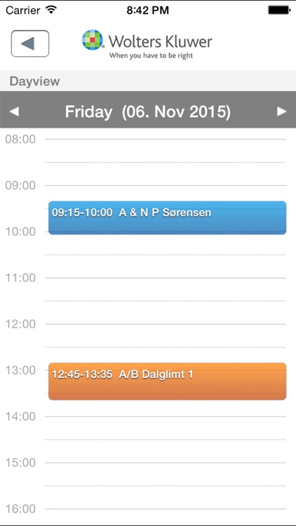 Byrå tid screenshot-3