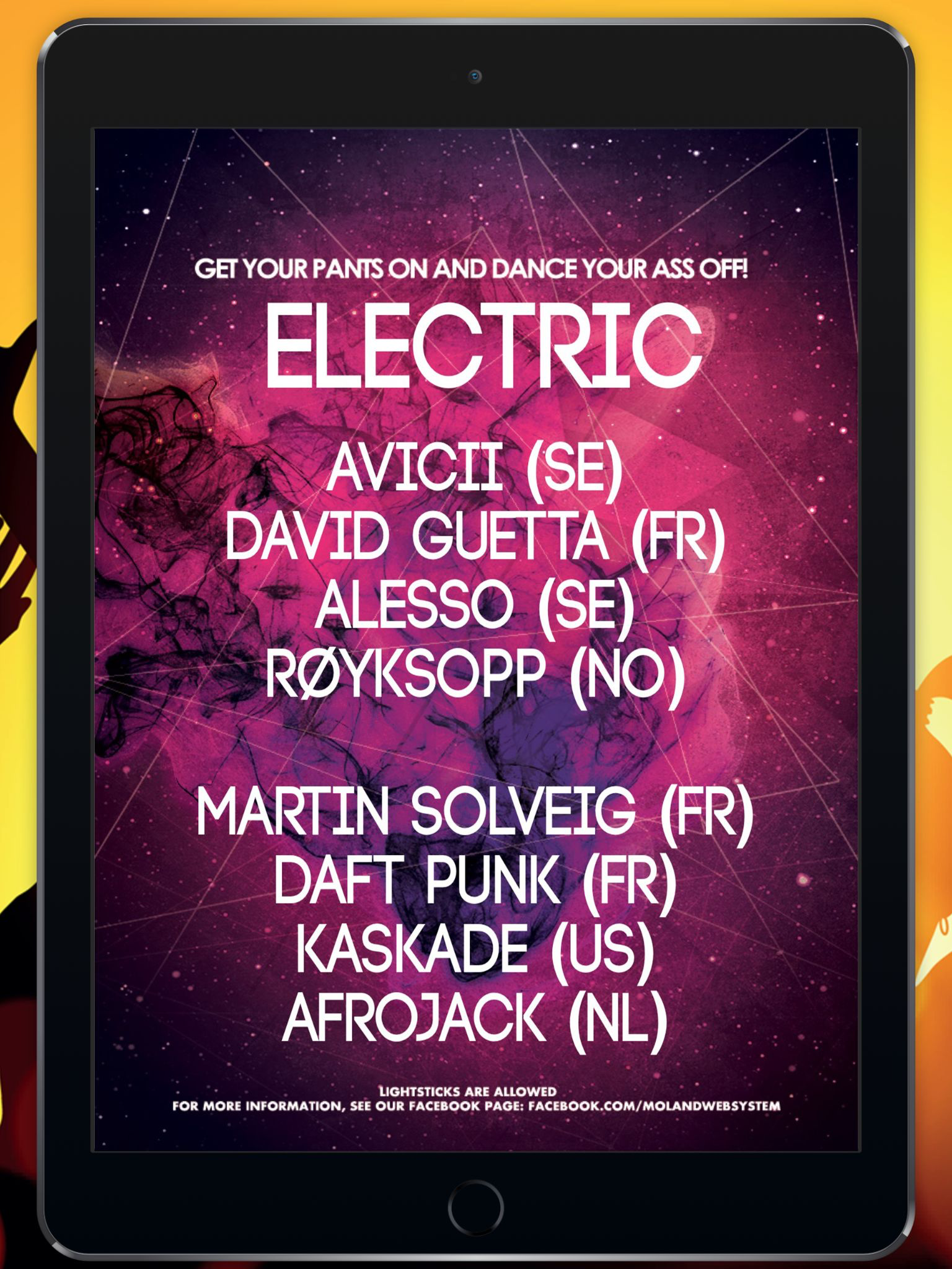 My Festival - Create Fake Music Festival Posters screenshot 10