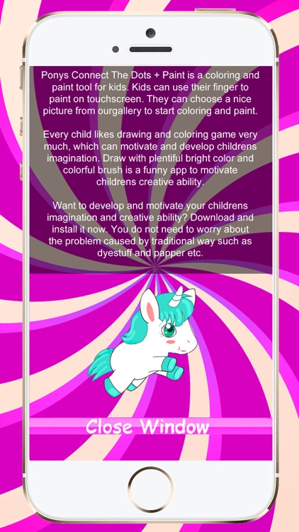 Ponys Connect The Dots + Paint
