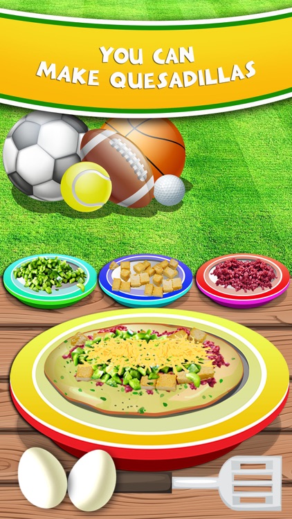 Sports Party Food Maker Salon - Fun Lunch Cooking & Candy Making Games for Kids!