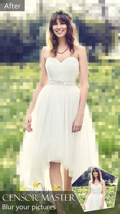 Photo Focus Effect.s Pro - Touch to Hide Face & Erase Background with Blur.red, Mosaic or Pixelate.d Filter.s