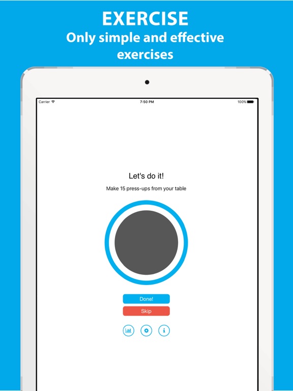Hourly Fitness iPad screenshot 4 - Health & Fitness app