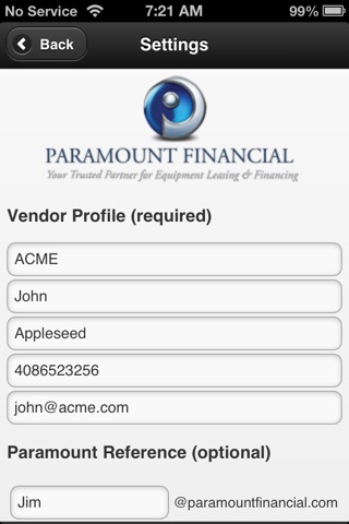 Paramount Financial - PMTQuote screenshot 2