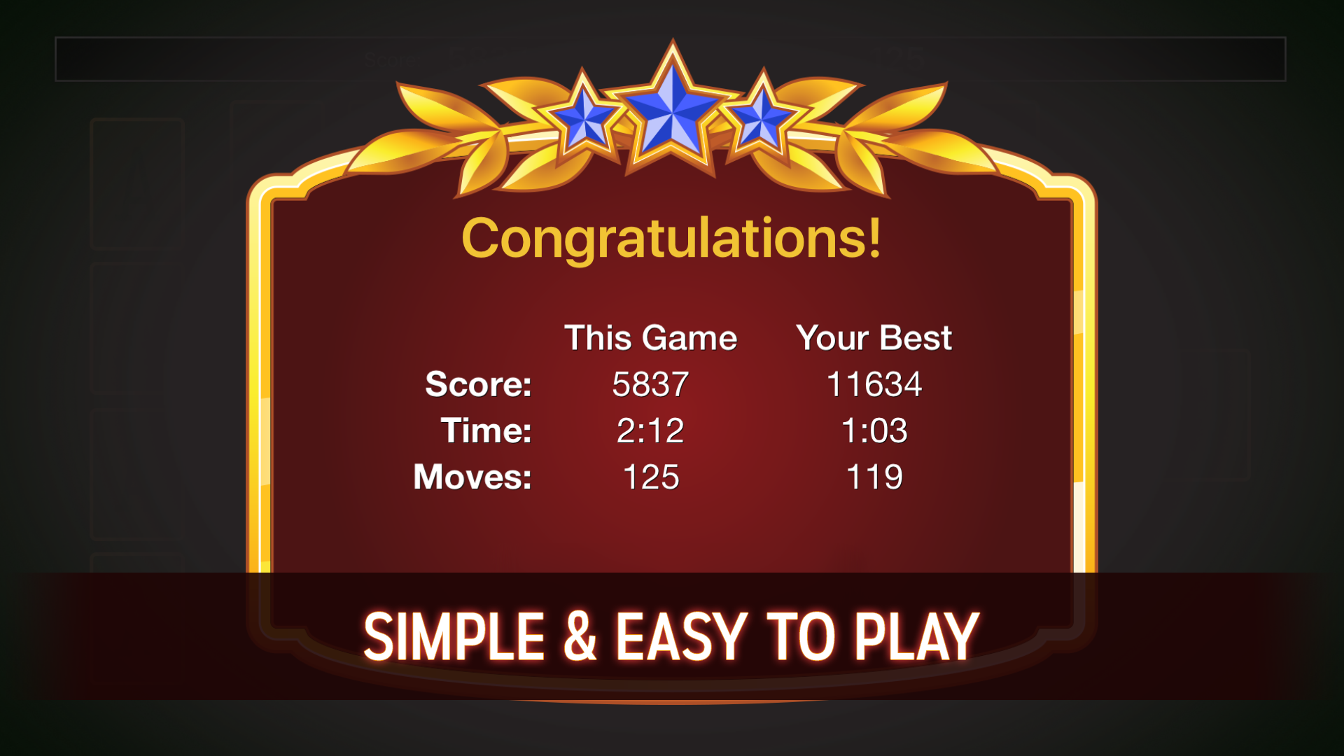 Solitaire screenshot 16