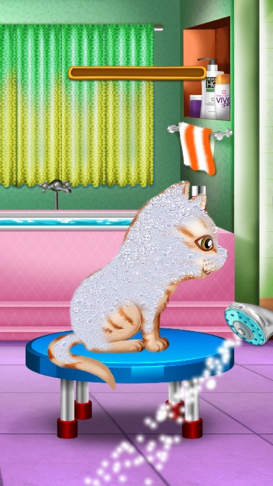Screenshot #3 pour Laver et traiter les animaux de compagnie : aider les chats et chiots !