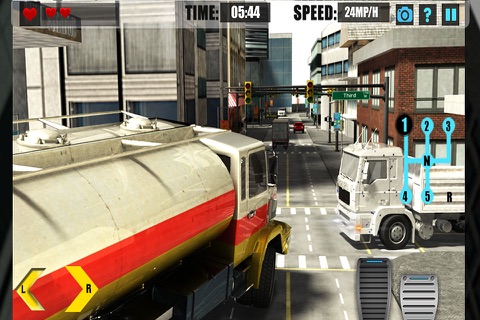 Manual Shift American Truck Driving Simulator 2016 screenshot 3