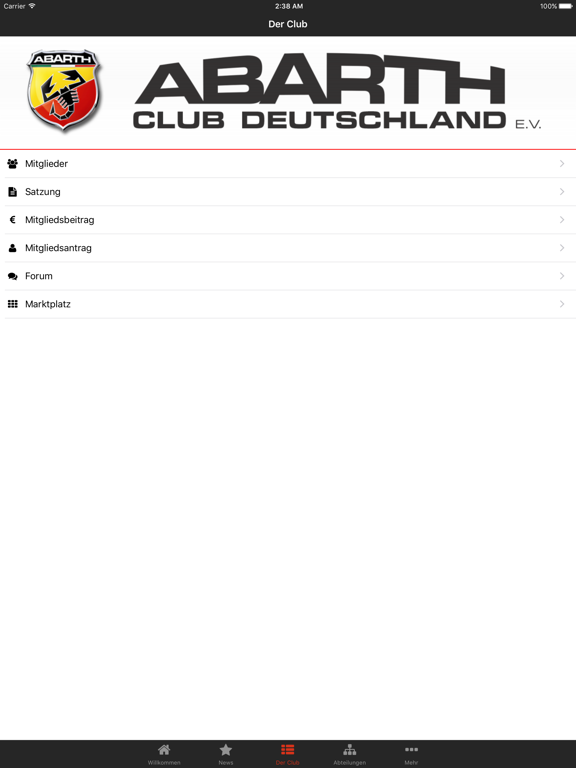 Screenshot #6 pour Abarth Club