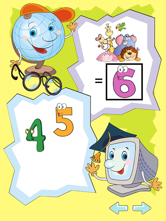 Counting Numbers 1-10 : Math Activities for Preschoolers & Kindergarten iPad screenshot