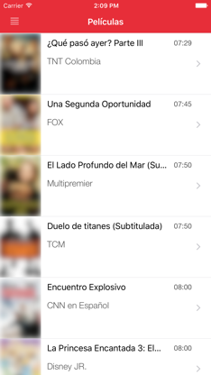 TV México screenshot 2