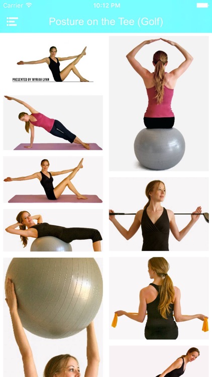 Posture on the Tee (Golf) Lite by Myriah