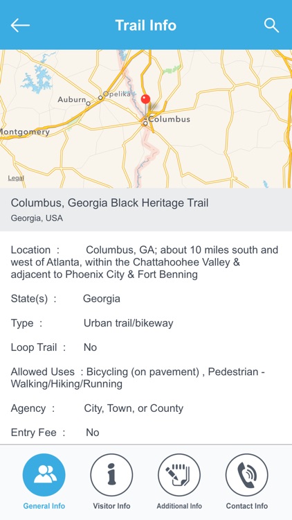 Georgia Recreation Trails