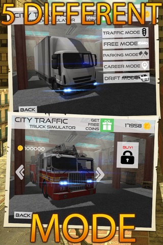 Dynamic Truck Driving Simulator - Pro Drift, Parking and Traffic Mode screenshot 3