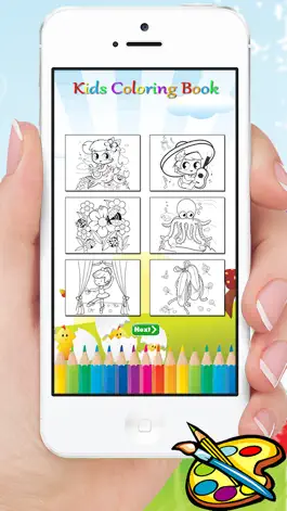 Game screenshot Kid Animal & Flower Coloring Book - Drawing for Kids Games apk