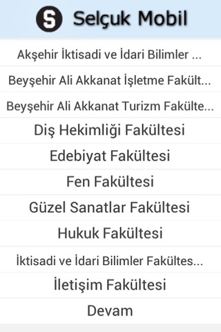 Selçuk Mobil screenshot 3