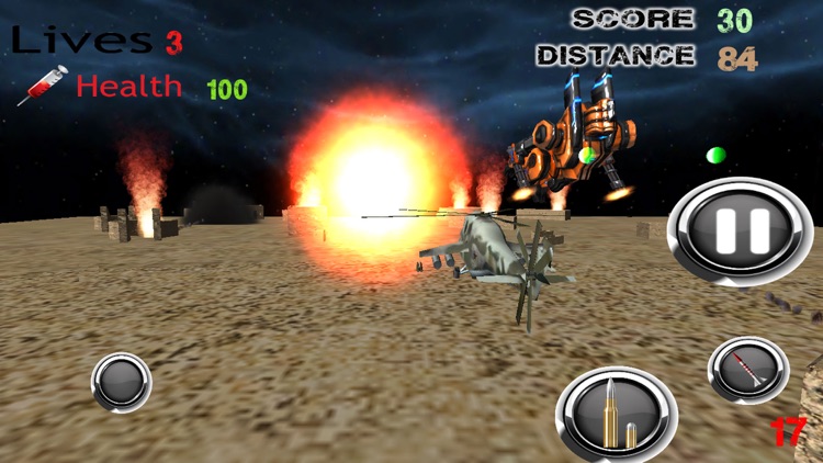 Airwolf Chopper Robot Rage - Iron Giant Super Bot Heli Attack 3D screenshot-3