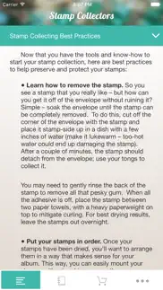 stamp collecting - a price guide for stamp values iphone screenshot 1