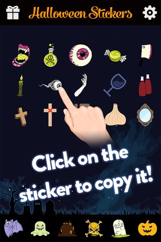 Halloween Emoji - Add Scary Ghost & Zombie Emoticon Stickers to Messages for Greetingsのおすすめ画像2