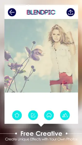 Game screenshot Blendpic:Double exposure  & HD photo editor hack