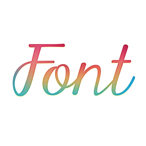 Nice Color Font Text Style For Teen Icon