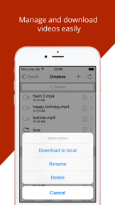 iVideo - Video manager screenshot
