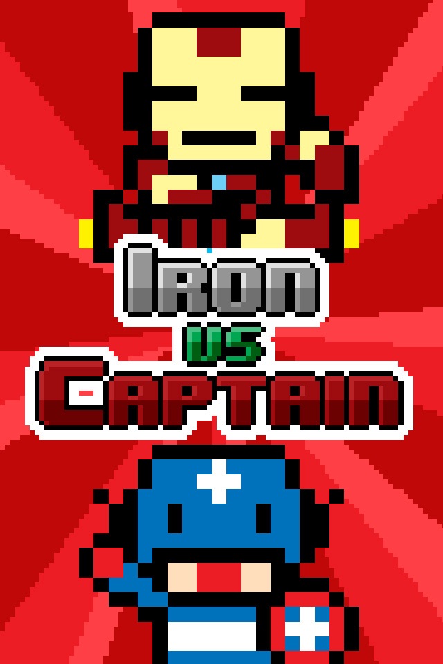 Iron vs Captain - Invincible Cartoon Heroes Fight The Wars Of Force screenshot 2