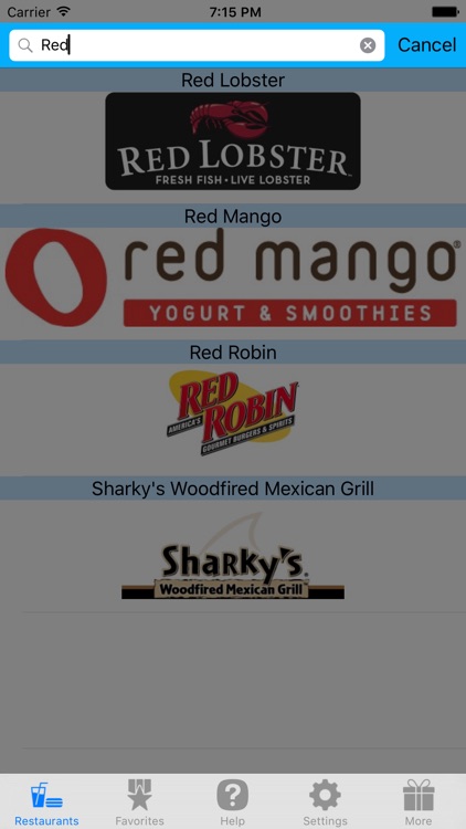 Restaurant Guide - Fast Food Smart Nutrition Menus with Points and Calories for Diet Watchers