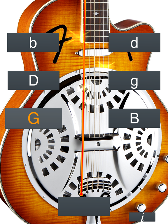 Screenshot #4 pour Dobro Tuner Simple