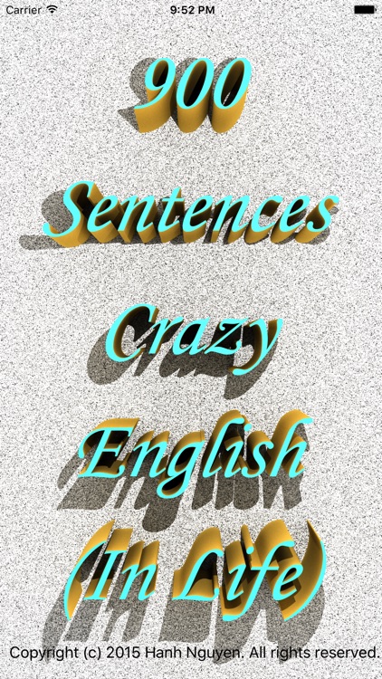 900 Crazy English (In Life)