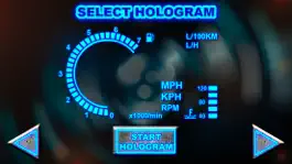 Game screenshot Projection Speedometer Joke apk