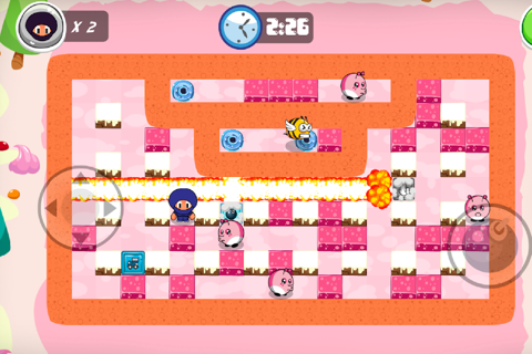 Ninja Boy Adventures - Bomberman edition screenshot 2