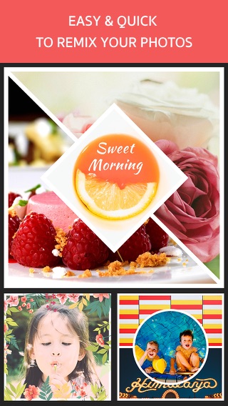 Photo Frame Editor – Pic Collage Maker Freeのおすすめ画像1