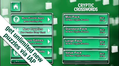 Cryptic Crosswords Puzzler Screenshot