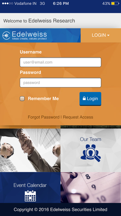 Screenshot #3 pour ERA Edelweiss Research App