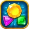 Jewel Quest-Match 3 Puzzle is a classic casual games to eliminate class with readily eliminate smooth feel, magnificent colorful cancellation, the classic play Bejeweled Blitz, high-quality low-key luxury new experience