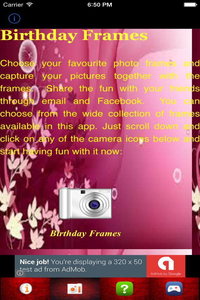 Birthday Photo Frames - FREE screenshot 3