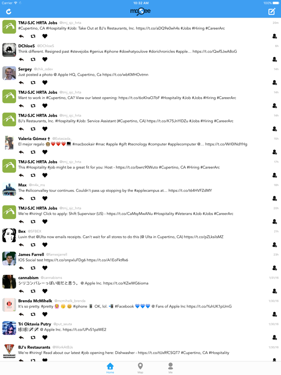 Screenshot #5 pour Mapee - Find Tweets around the world