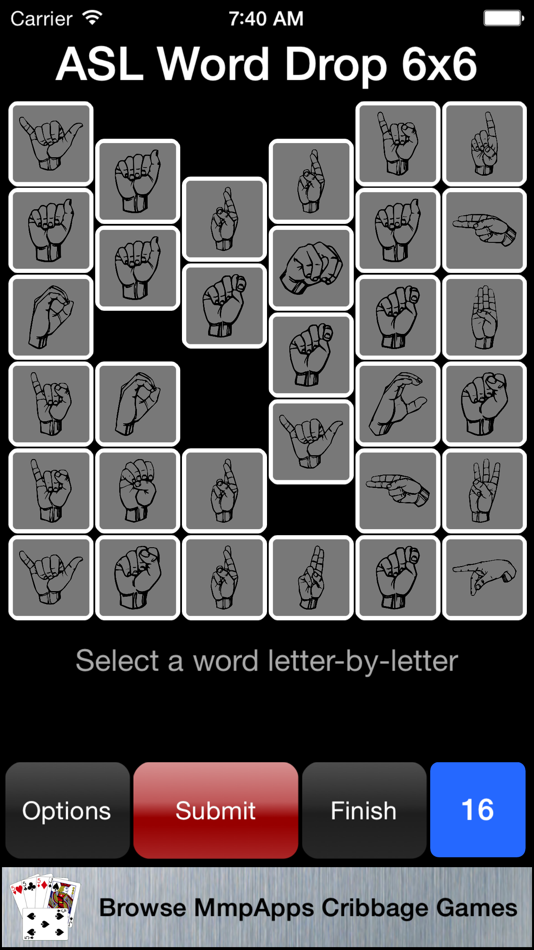 #4. ASL Word Drop (iOS) 由: MmpApps Corp.