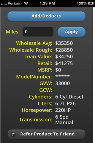 Truck Values screenshot 2
